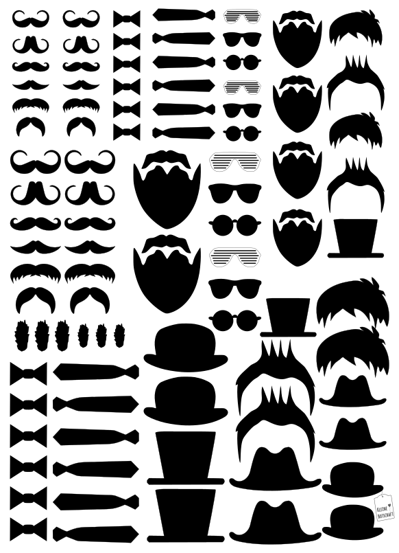 Vinylsticker-Set "Hello Mister"