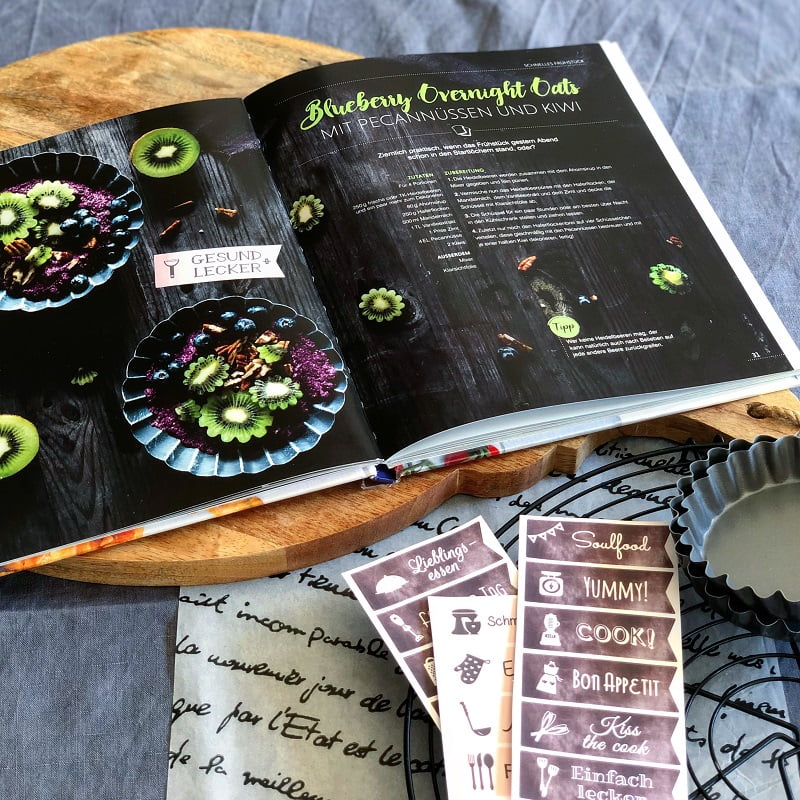 Aufkleber-Set "Rezept-Liebe" (48 Stk.) – Bild 7