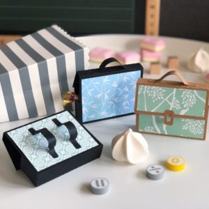 Schultasche, Aktentasche (blau/grün)