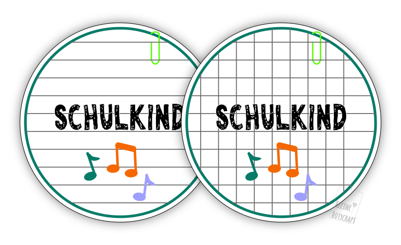 Personalisiertes Aufkleber-Set Schule (20 Stk.) – Bild 16