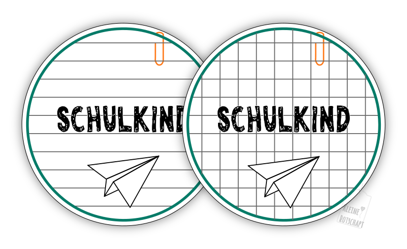 Personalisiertes Aufkleber-Set Schule (20 Stk.) – Bild 18