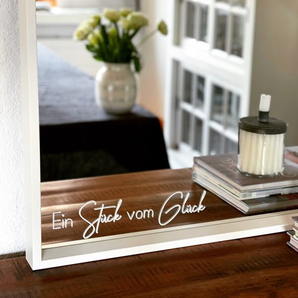 Vinylsticker "Ein Stück vom Glück", klein – Bild 5
