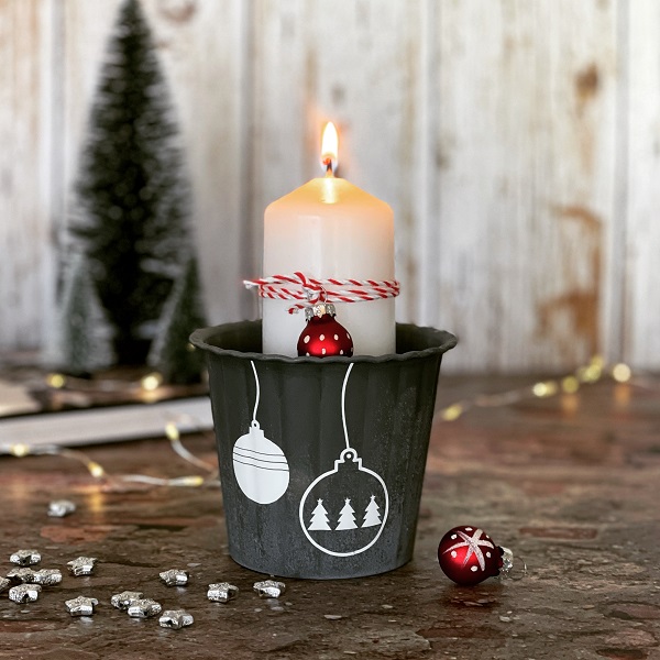 Vinylsticker-Set "Weihnachtskugeln" – Bild 3